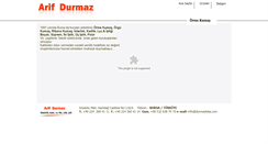 Desktop Screenshot of durmazteks.com